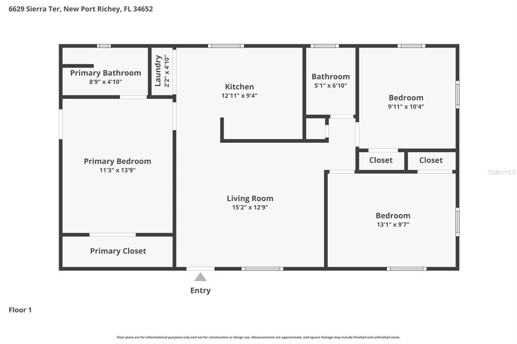 For Sale: $199,900 (3 beds, 2 baths, 1050 Square Feet)