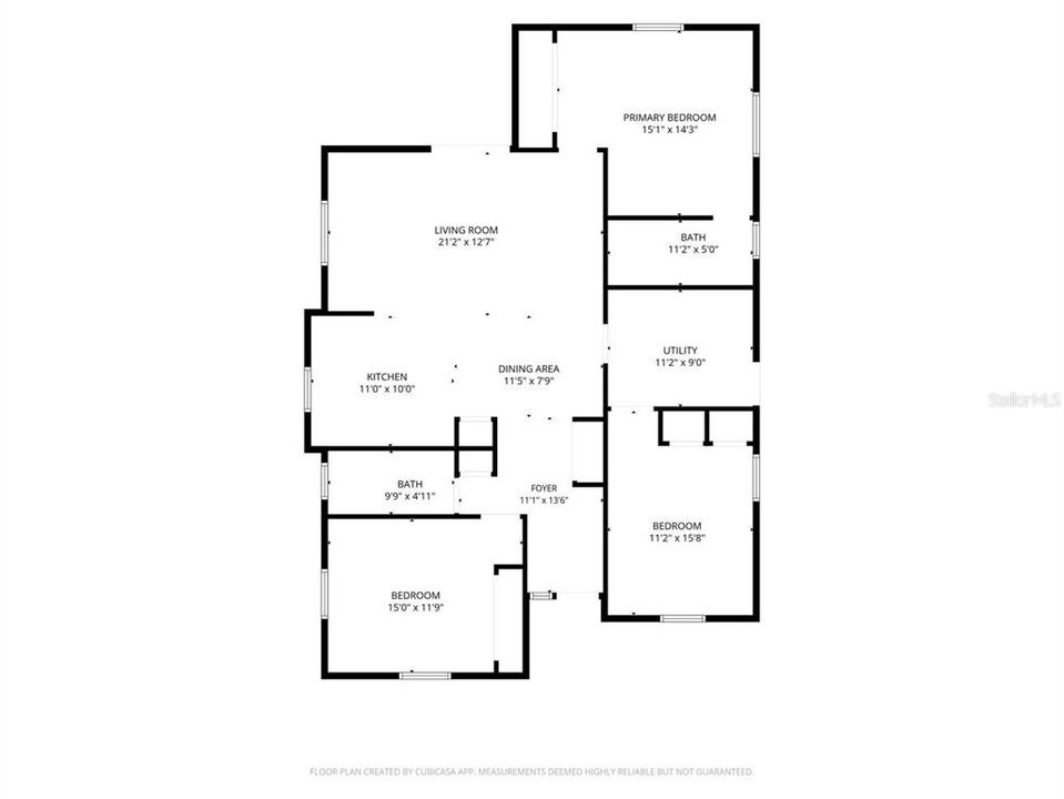For Sale: $589,000 (3 beds, 2 baths, 1519 Square Feet)