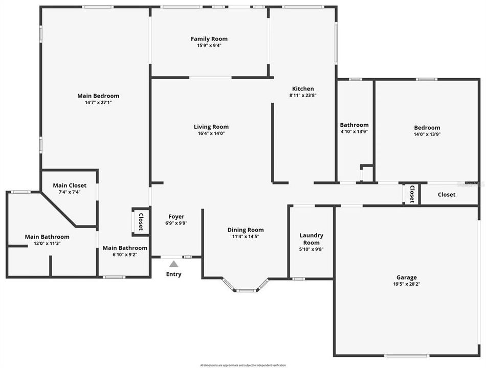 For Sale: $289,500 (2 beds, 2 baths, 1934 Square Feet)