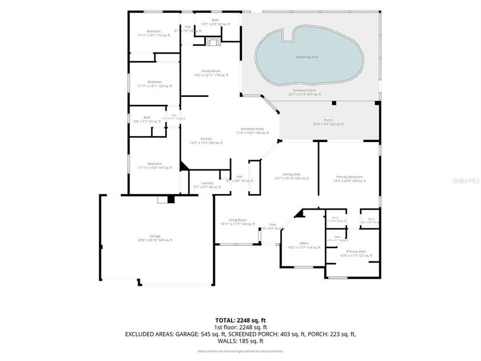 На продажу: $599,900 (4 спален, 3 ванн, 2365 Квадратных фут)