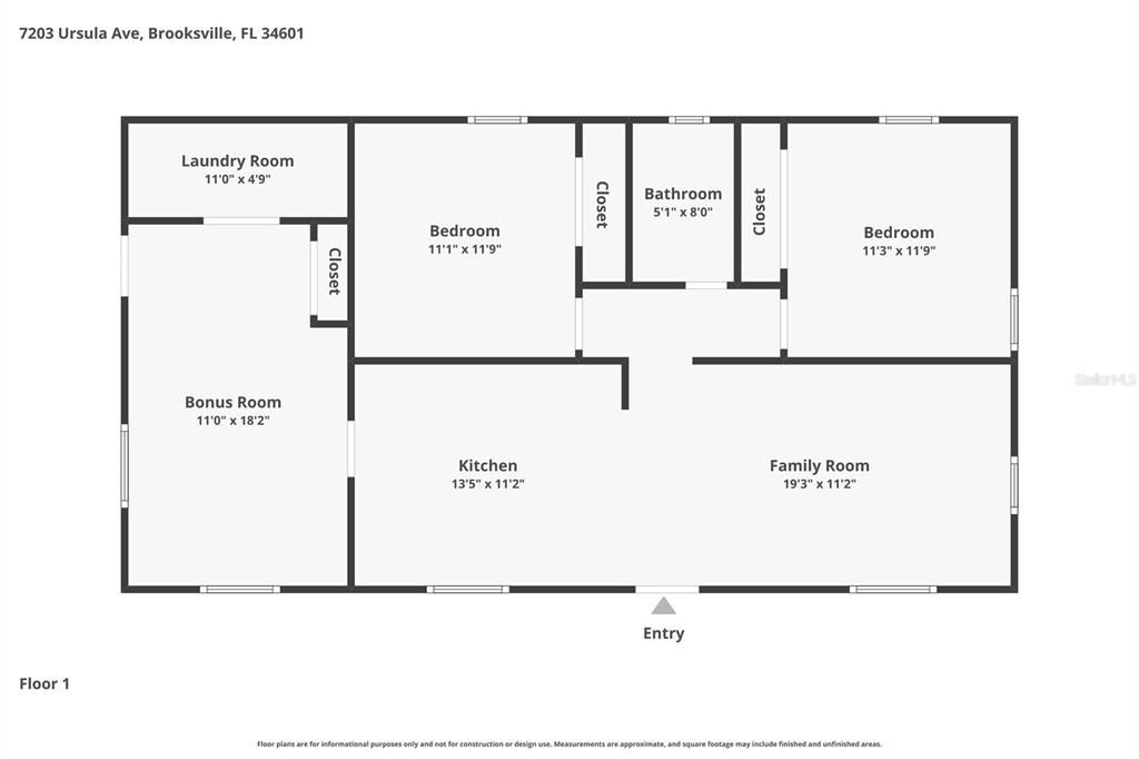 For Sale: $229,000 (3 beds, 1 baths, 1104 Square Feet)