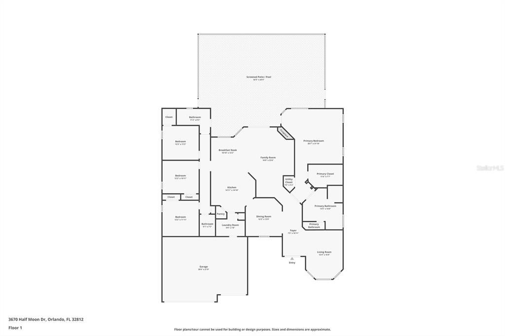 На продажу: $624,999 (4 спален, 3 ванн, 2698 Квадратных фут)