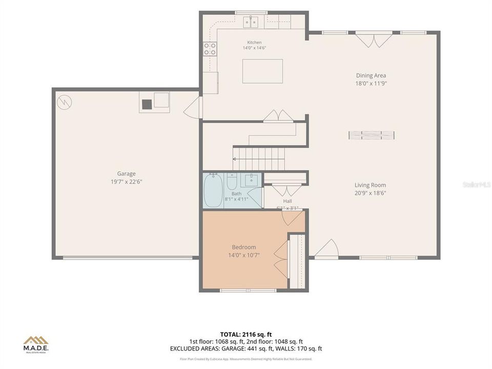 En Venta: $800,000 (4 camas, 3 baños, 2421 Pies cuadrados)