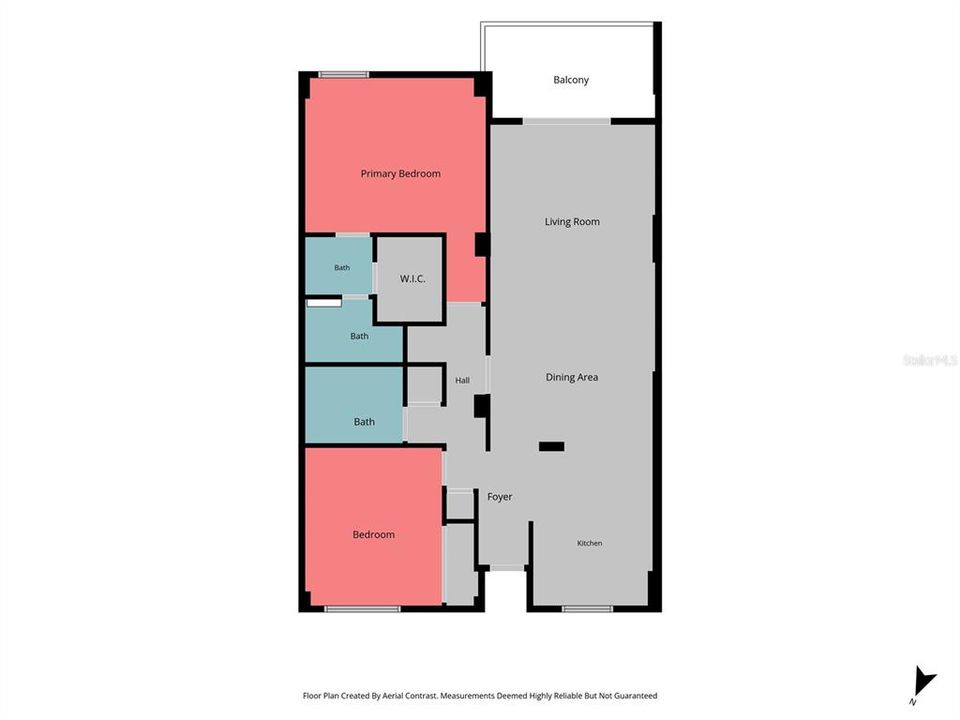 For Sale: $285,000 (2 beds, 2 baths, 1016 Square Feet)