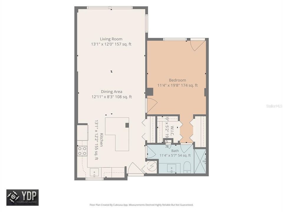 For Sale: $105,000 (1 beds, 1 baths, 760 Square Feet)