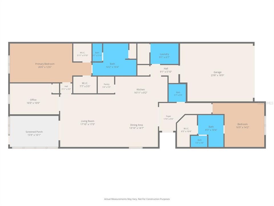 На продажу: $395,000 (3 спален, 2 ванн, 2200 Квадратных фут)