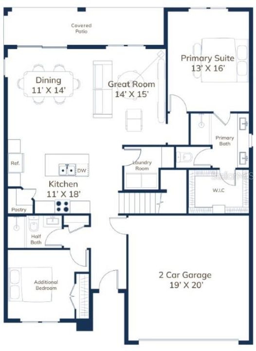 For Sale: $412,000 (4 beds, 3 baths, 2182 Square Feet)