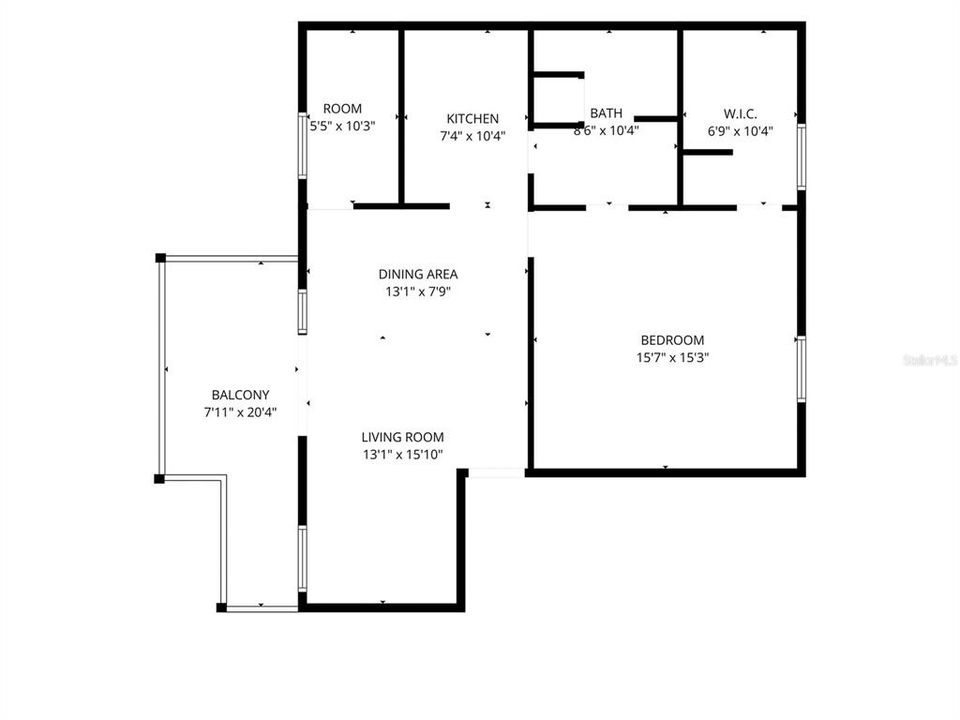 For Rent: $1,900 (1 beds, 1 baths, 823 Square Feet)