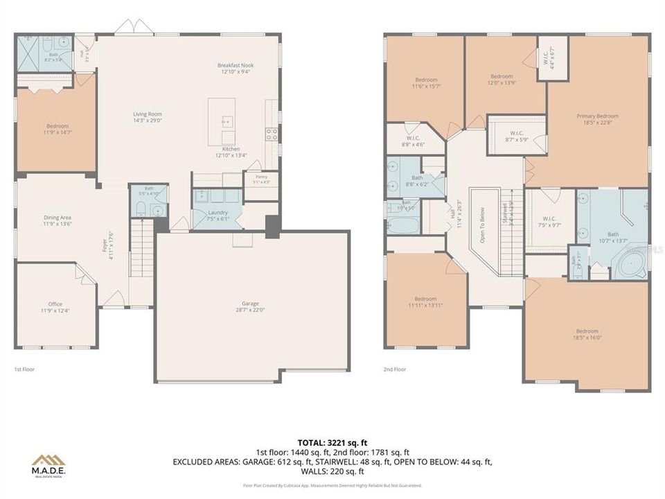 На продажу: $719,900 (5 спален, 3 ванн, 3519 Квадратных фут)