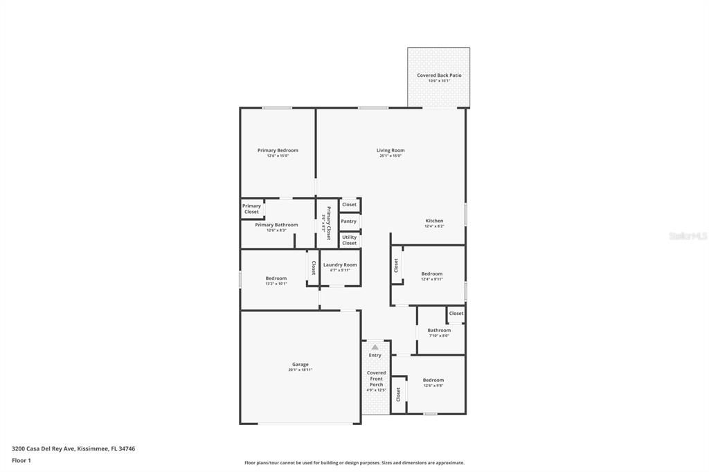 На продажу: $364,900 (4 спален, 2 ванн, 1701 Квадратных фут)