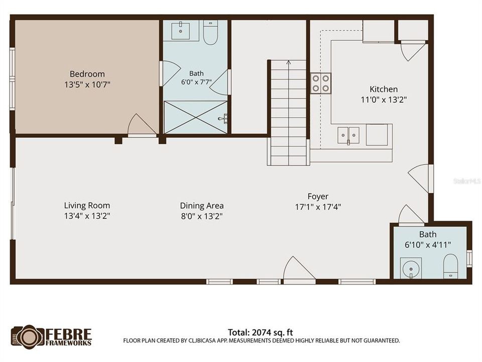 En Venta: $350,000 (2 camas, 3 baños, 2074 Pies cuadrados)