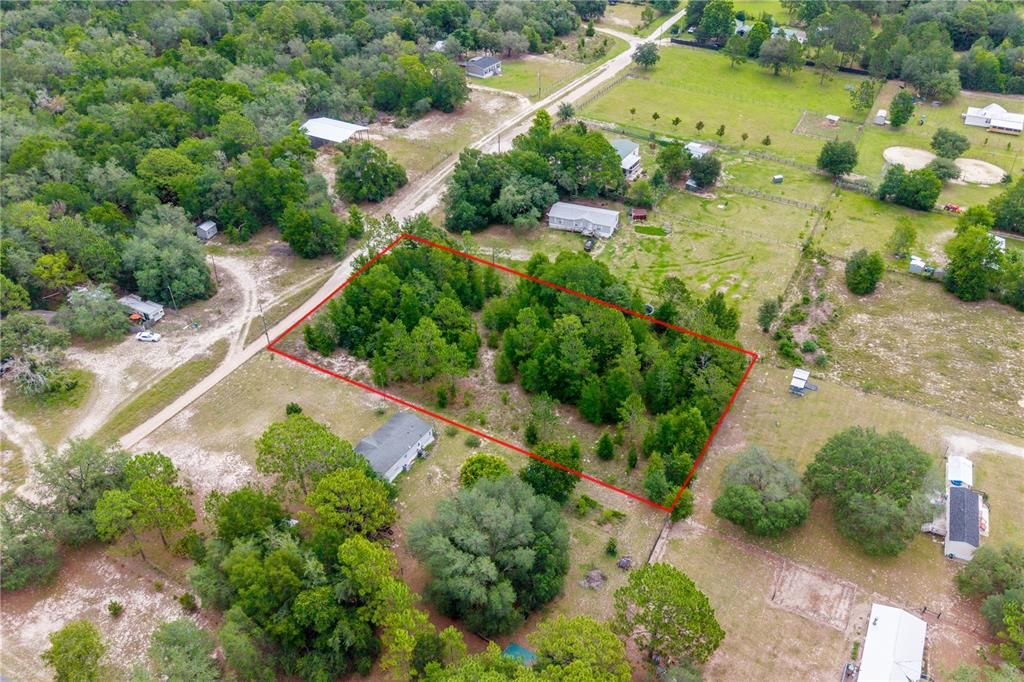 For Sale: $30,000 (1.25 acres)