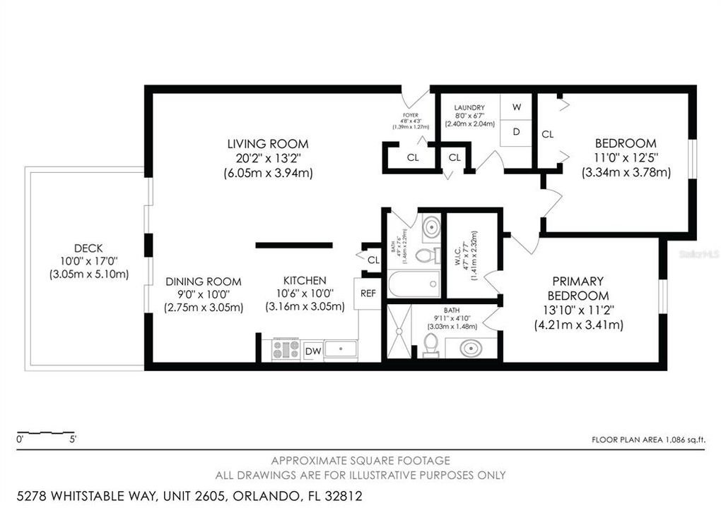 For Sale: $225,900 (2 beds, 2 baths, 1080 Square Feet)