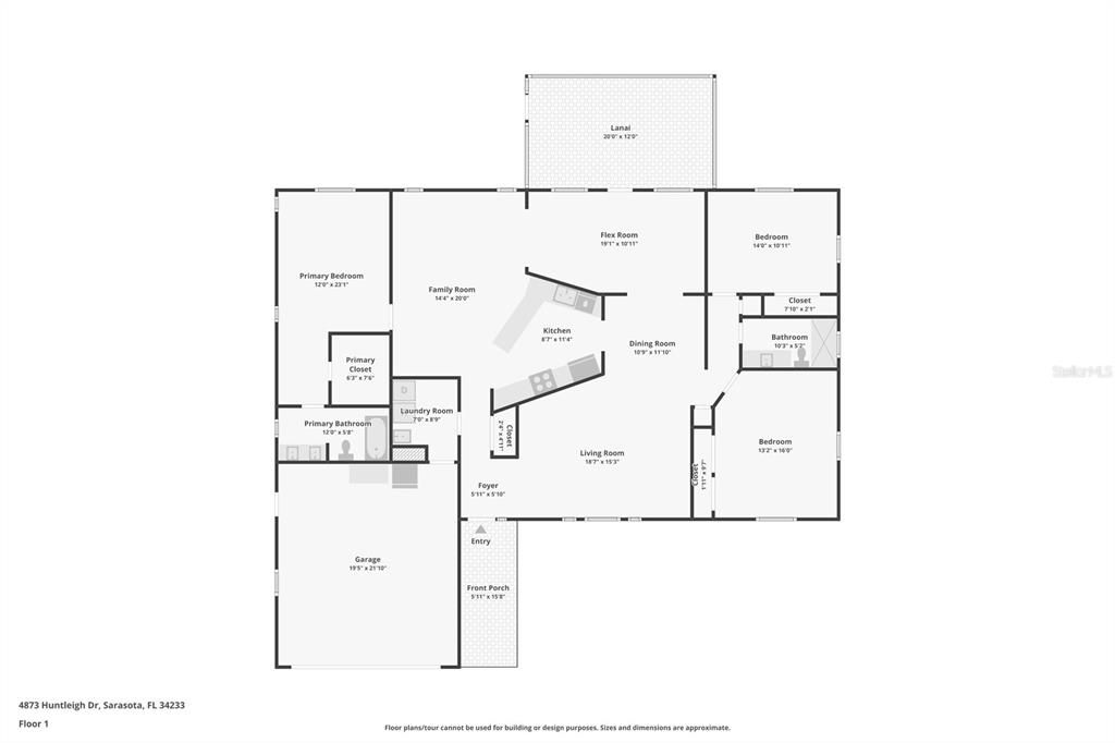 На продажу: $499,900 (3 спален, 2 ванн, 2155 Квадратных фут)