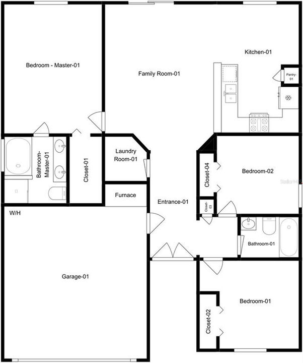 На продажу: $399,900 (3 спален, 2 ванн, 1388 Квадратных фут)