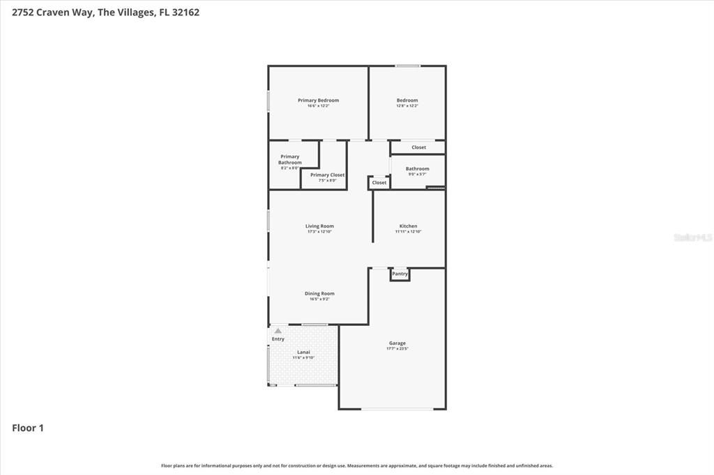 For Sale: $285,000 (2 beds, 2 baths, 1156 Square Feet)