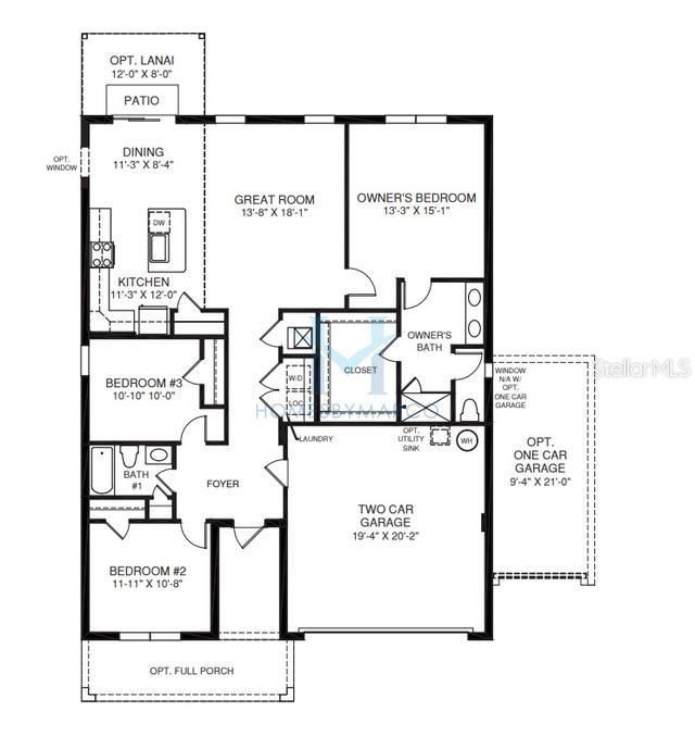 На продажу: $299,000 (3 спален, 2 ванн, 1549 Квадратных фут)