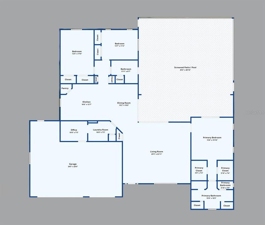 На продажу: $649,000 (3 спален, 2 ванн, 2400 Квадратных фут)