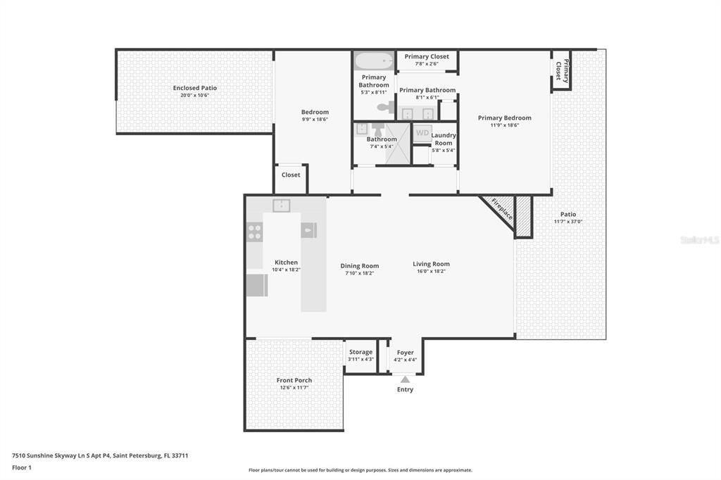 For Sale: $469,900 (2 beds, 2 baths, 1315 Square Feet)