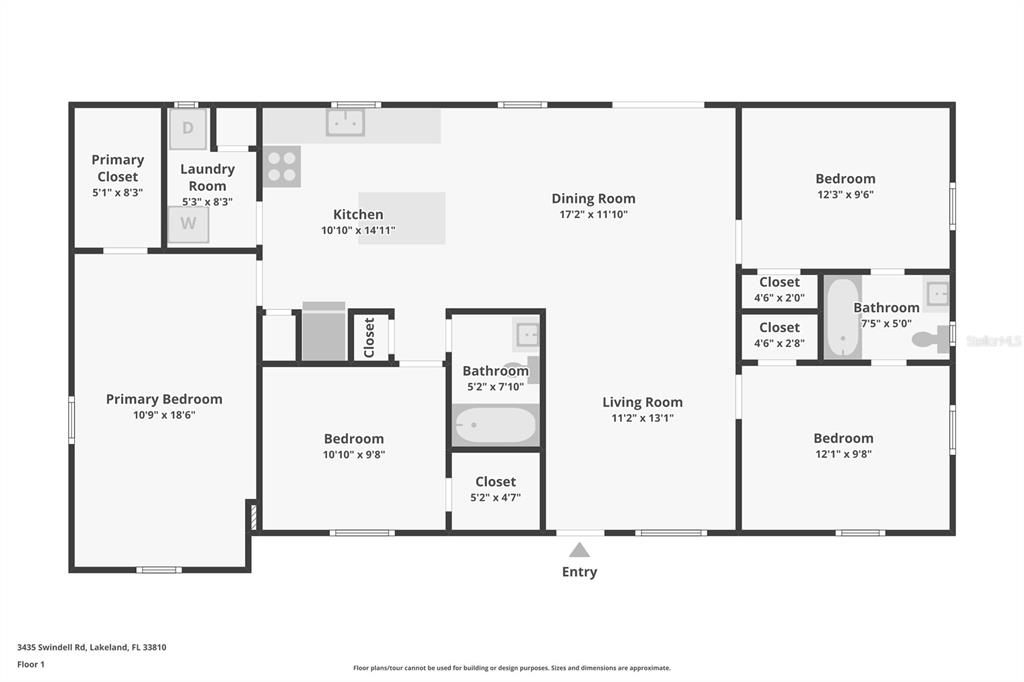 For Sale: $239,000 (4 beds, 2 baths, 1449 Square Feet)