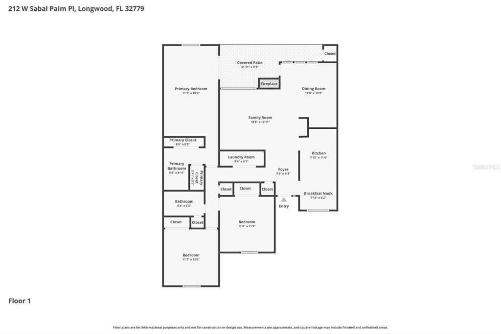 For Sale: $239,900 (3 beds, 2 baths, 1484 Square Feet)