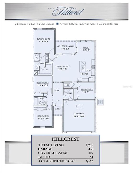 En Venta: $314,990 (4 camas, 2 baños, 1758 Pies cuadrados)