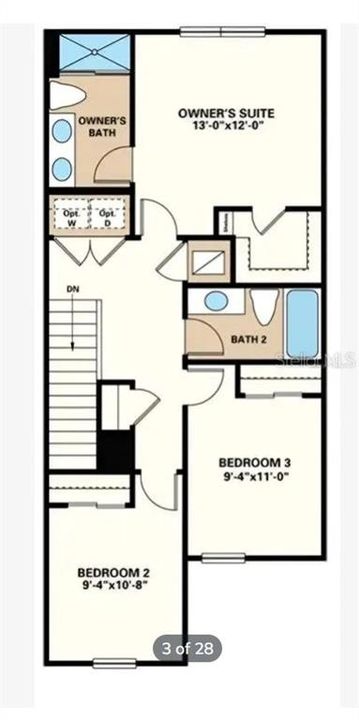 В аренду: $1,850 (3 спален, 2 ванн, 1407 Квадратных фут)