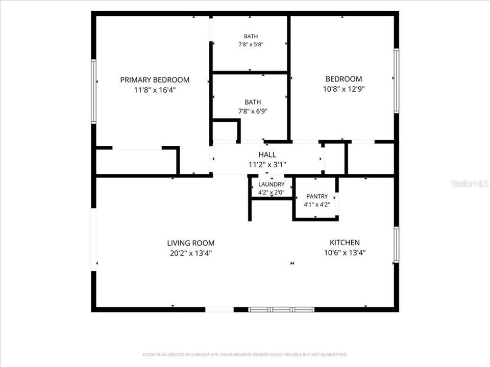 For Sale: $130,000 (2 beds, 2 baths, 900 Square Feet)