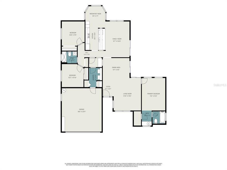 На продажу: $375,000 (3 спален, 2 ванн, 1588 Квадратных фут)