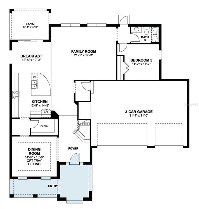 En Venta: $849,990 (5 camas, 4 baños, 3731 Pies cuadrados)
