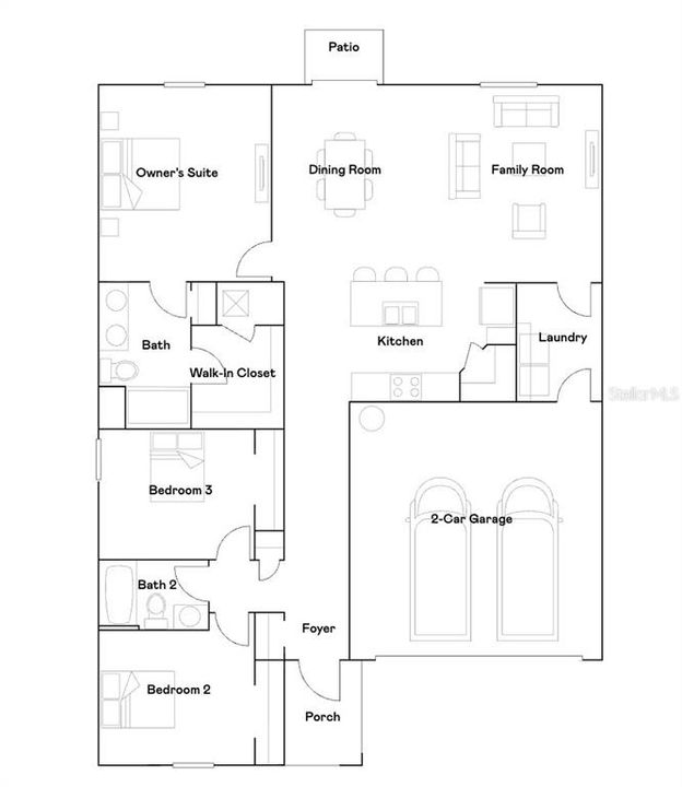For Sale: $299,000 (3 beds, 2 baths, 1540 Square Feet)