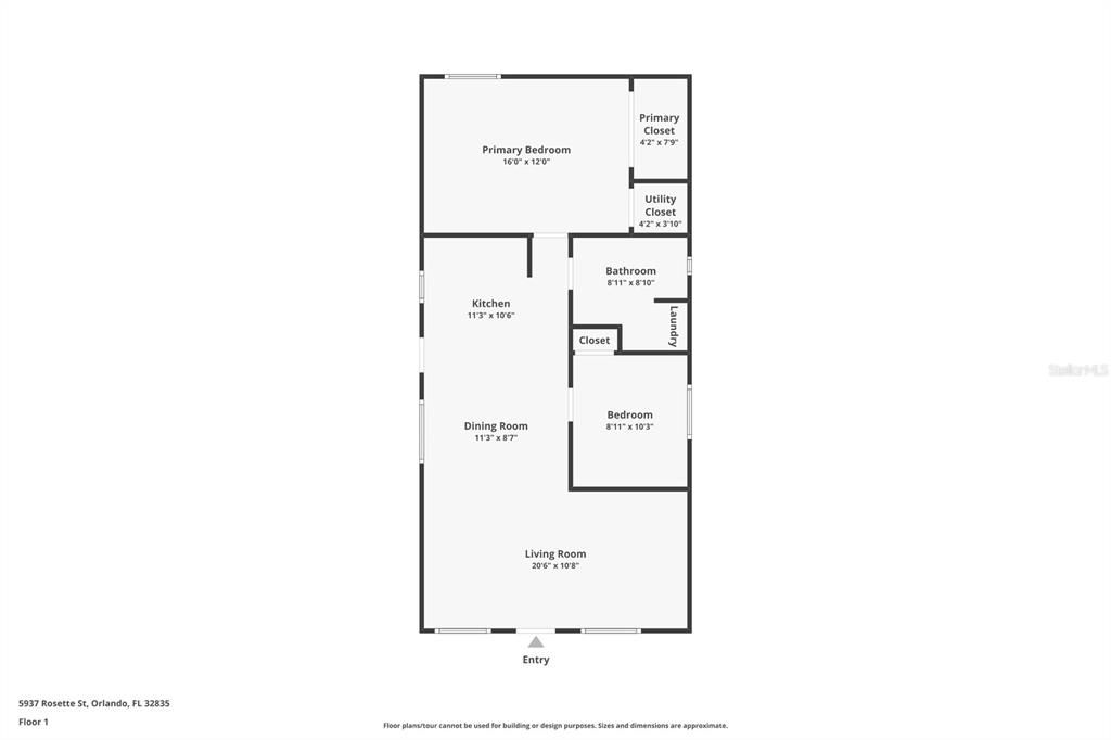 For Sale: $149,999 (2 beds, 1 baths, 955 Square Feet)