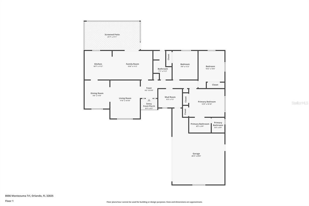 На продажу: $325,000 (3 спален, 2 ванн, 1562 Квадратных фут)