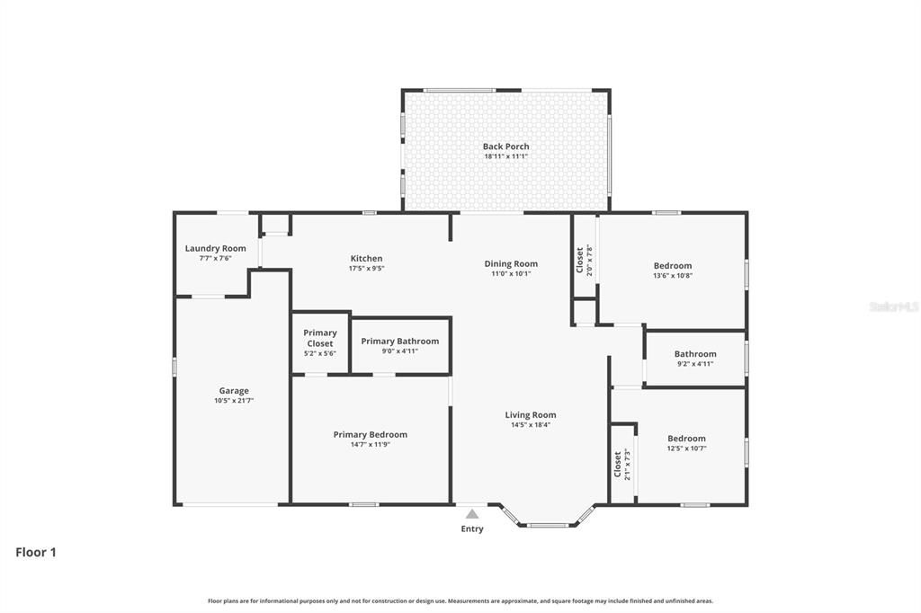 En Venta: $235,000 (3 camas, 2 baños, 1218 Pies cuadrados)
