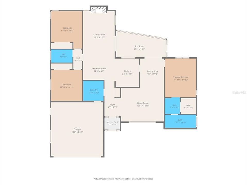 For Sale: $320,000 (3 beds, 2 baths, 1820 Square Feet)