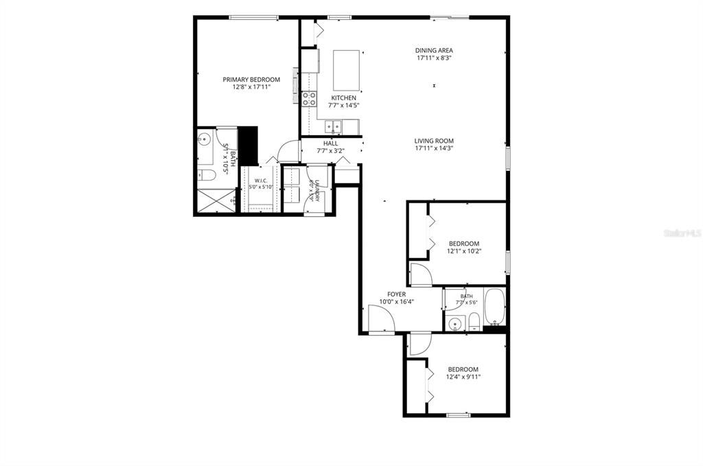 На продажу: $360,000 (3 спален, 2 ванн, 1444 Квадратных фут)
