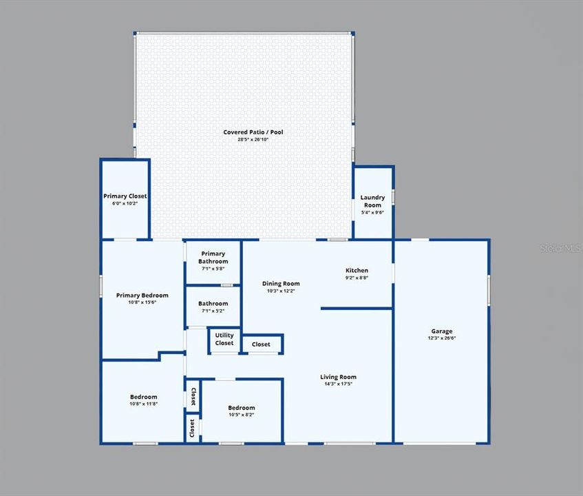 На продажу: $249,000 (3 спален, 2 ванн, 1152 Квадратных фут)
