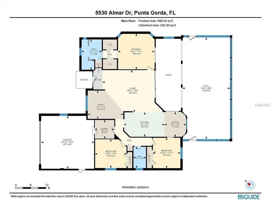 For Rent: $5,000 (3 beds, 2 baths, 1672 Square Feet)