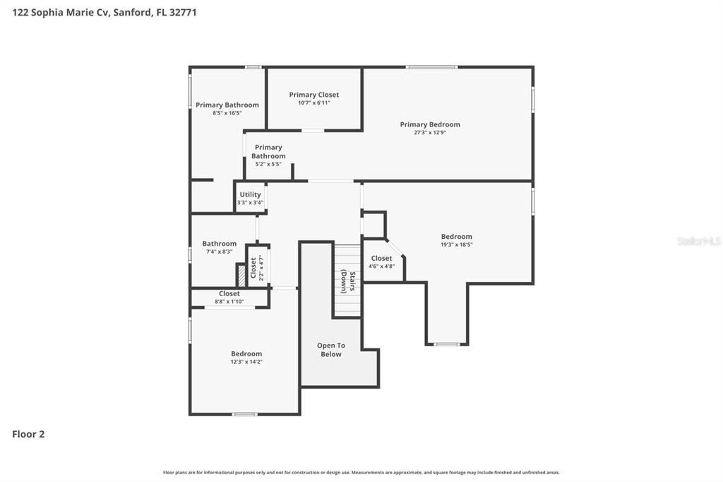 На продажу: $549,900 (4 спален, 4 ванн, 2828 Квадратных фут)
