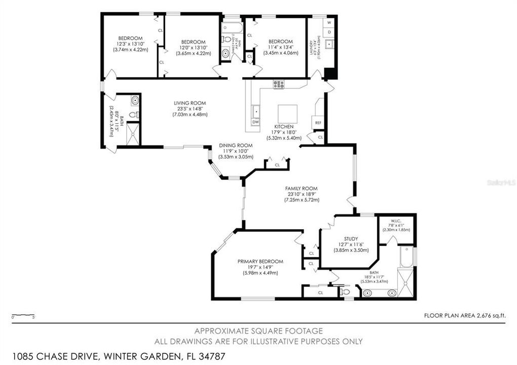 For Sale: $600,000 (4 beds, 3 baths, 2967 Square Feet)