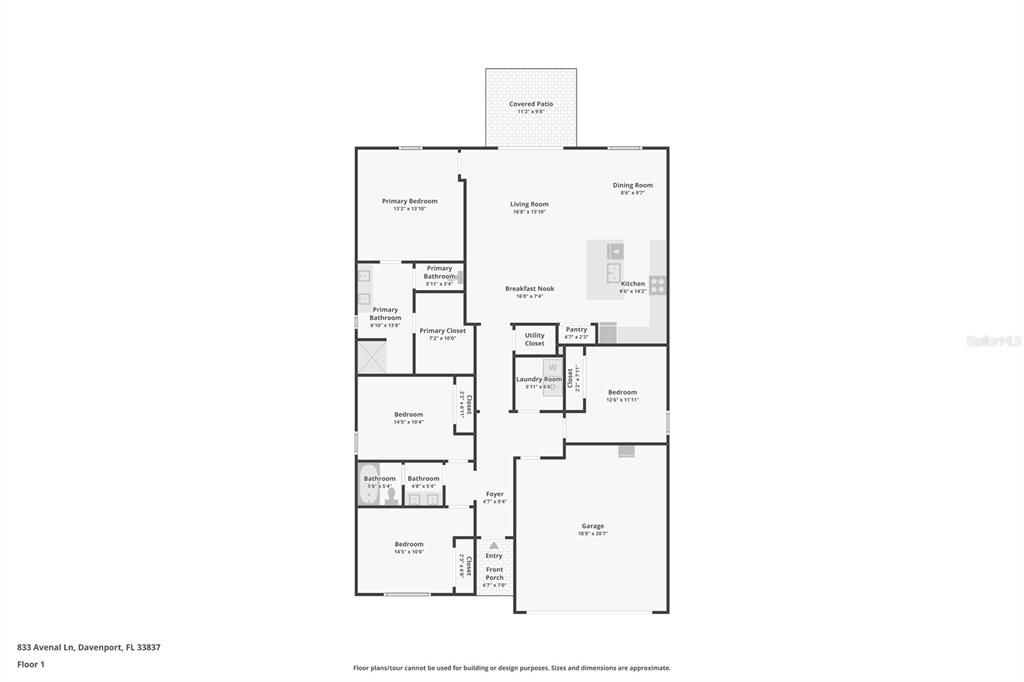 For Sale: $344,000 (4 beds, 2 baths, 1897 Square Feet)