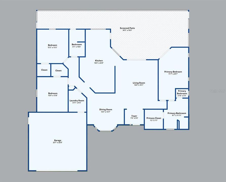 Под контрактом: $315,000 (3 спален, 2 ванн, 1901 Квадратных фут)