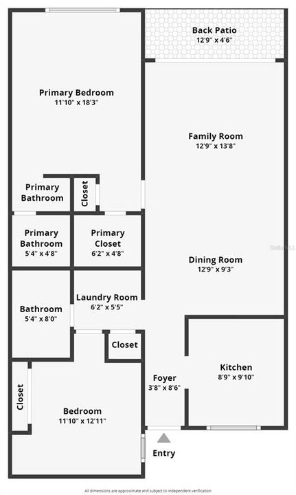 For Sale: $149,900 (2 beds, 2 baths, 1246 Square Feet)
