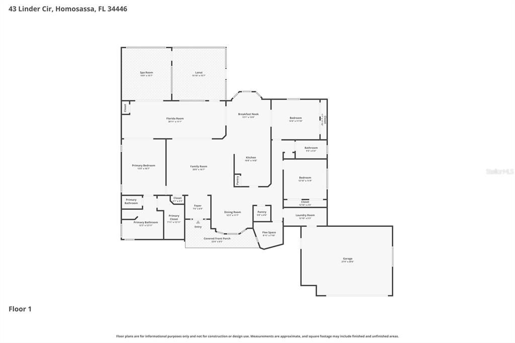 На продажу: $424,900 (3 спален, 2 ванн, 2775 Квадратных фут)