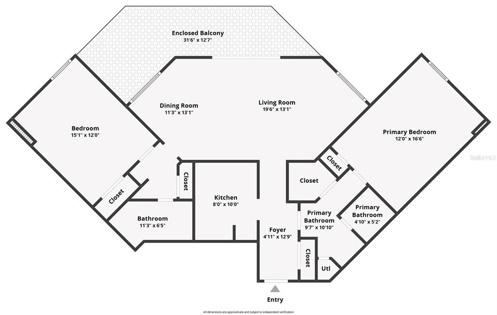 For Sale: $350,000 (2 beds, 2 baths, 1141 Square Feet)