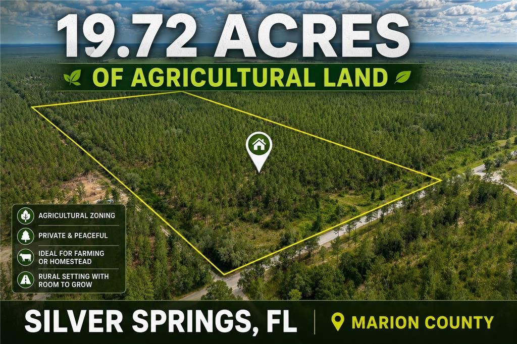 For Sale: $389,000 (19.72 acres)