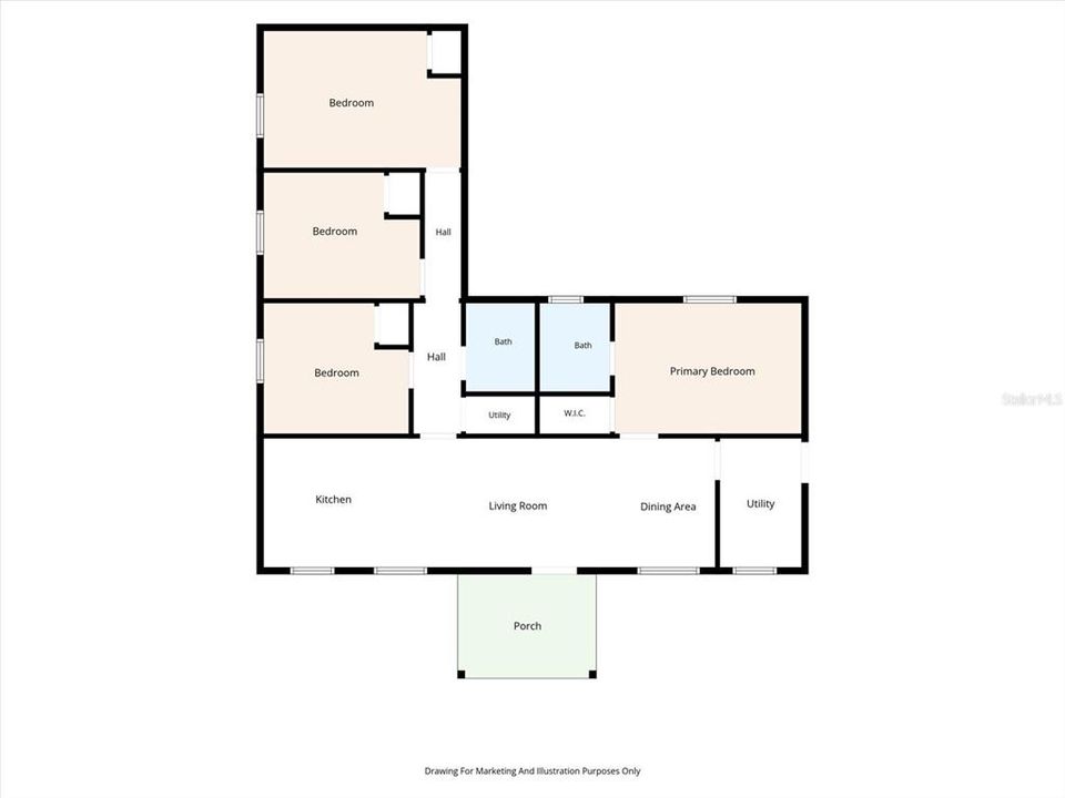 For Sale: $250,000 (4 beds, 2 baths, 1100 Square Feet)
