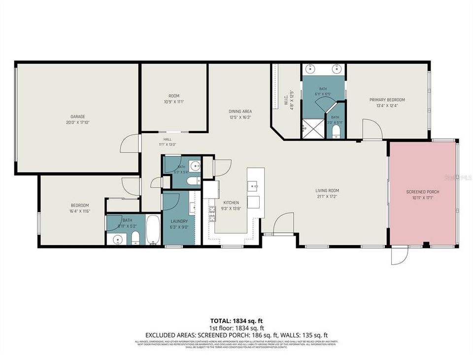 For Sale: $359,900 (2 beds, 2 baths, 1582 Square Feet)
