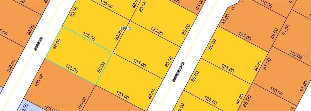待售: $98,000 (0.23 acres)