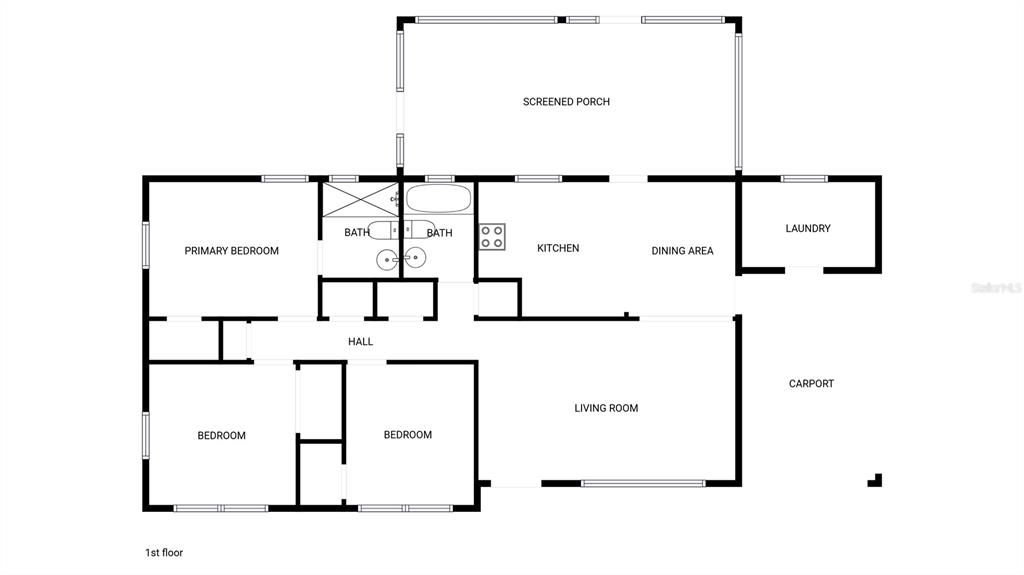 En Venta: $190,000 (3 camas, 2 baños, 1132 Pies cuadrados)